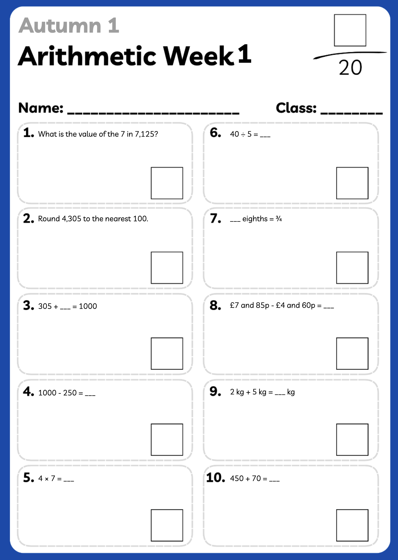 ArithmeticPack retrieval slide example