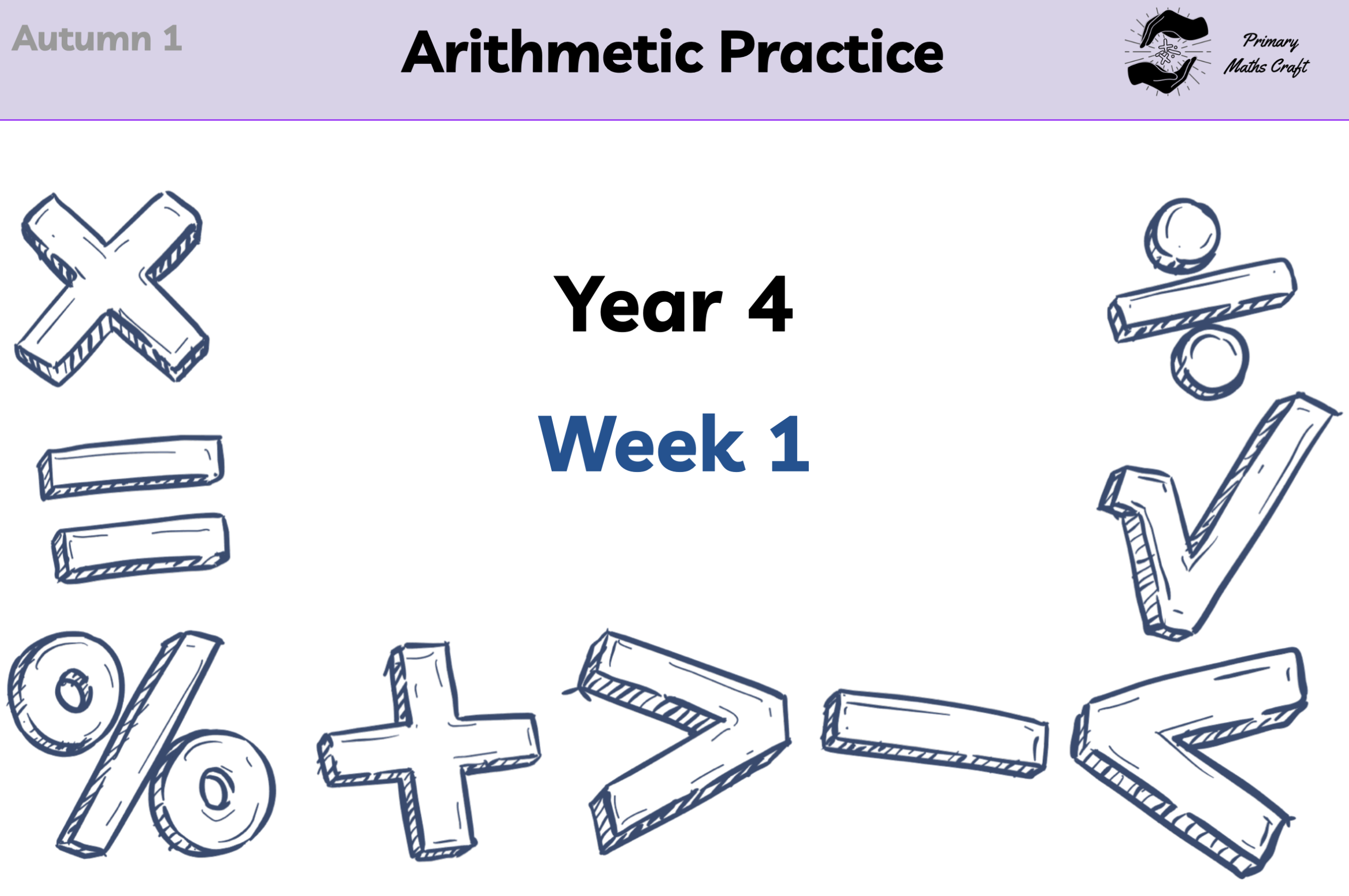 ArithmeticPack generated slide example
